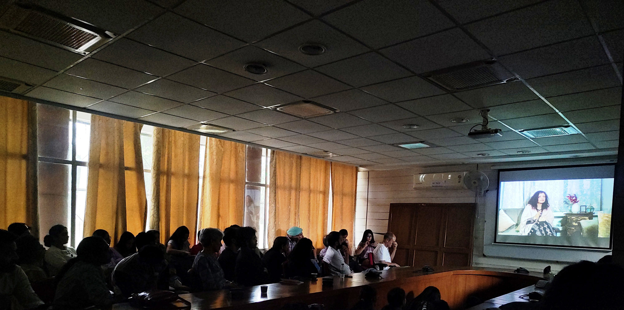 Film show "Nat Manch: Evolution of Punjabi Theatre" organised by Department of Philosophy, Panjab University in collaboration with Department of Sociology